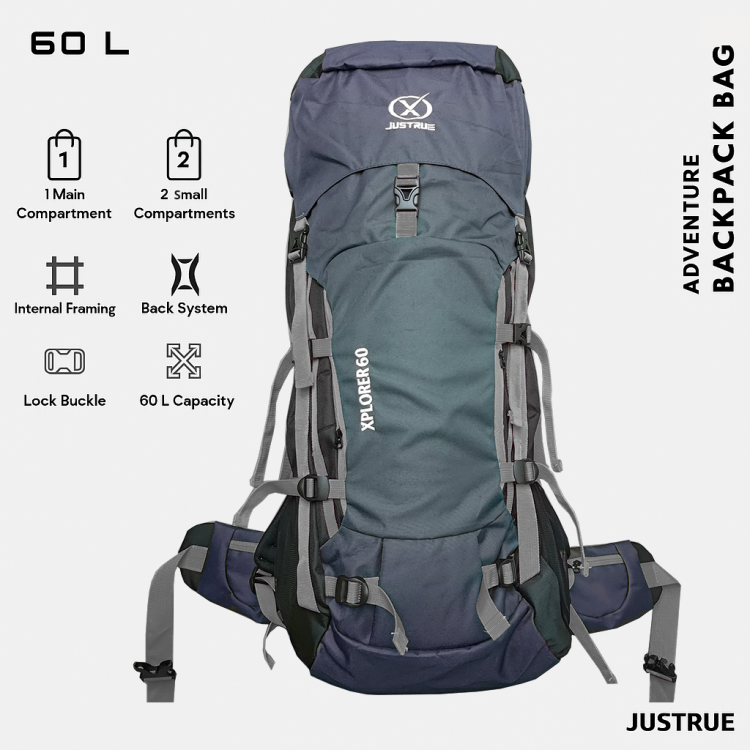Justrue Xplorer 60 NAVY ABU