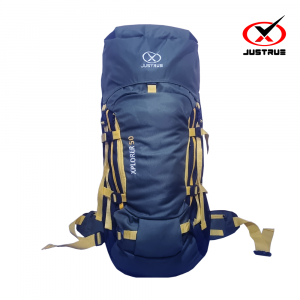 TAS JUSTRUE XPLORER 50 LITER NAVY KUNING